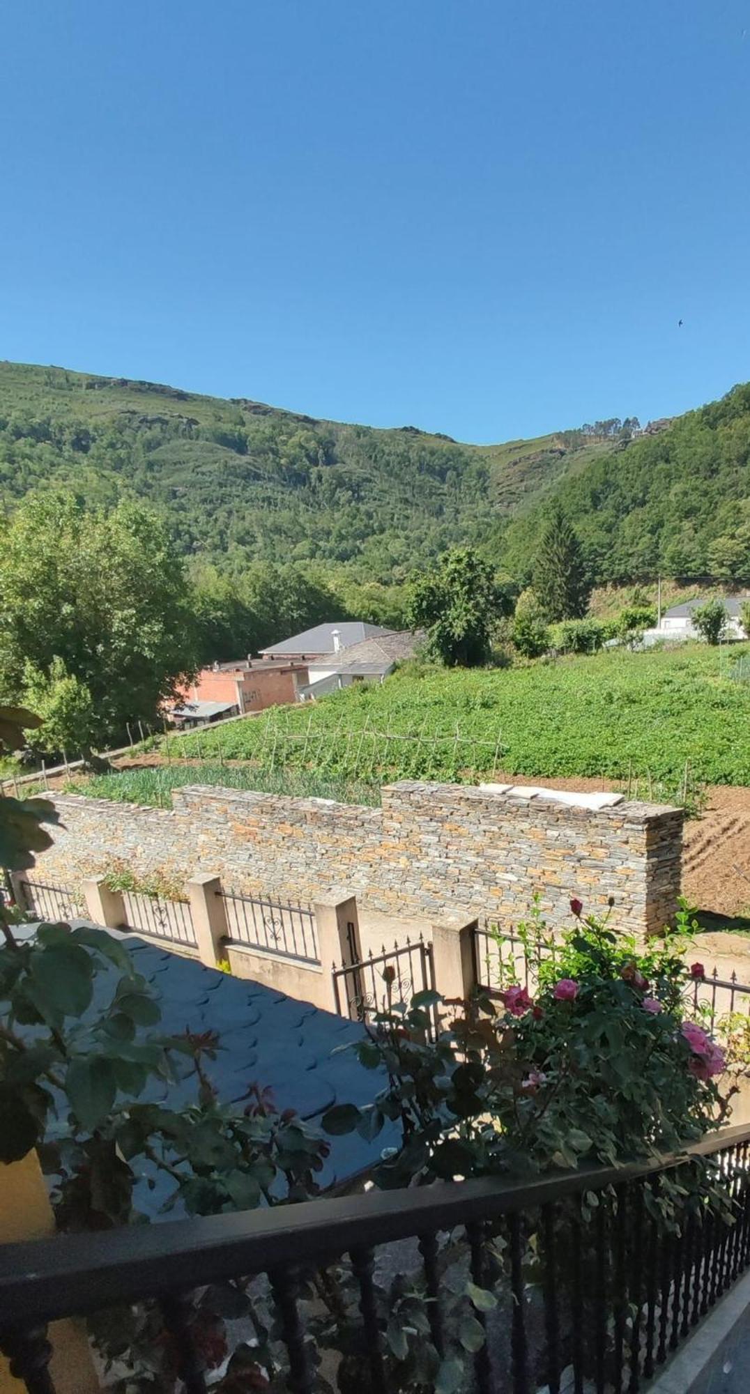 Hotel Casa David Triacastela Zewnętrze zdjęcie
